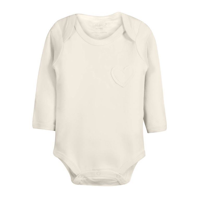 Unbleached, Undyed Organic Baby Bodysuit