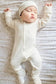 Unbleached, Undyed Footie - Unisex
