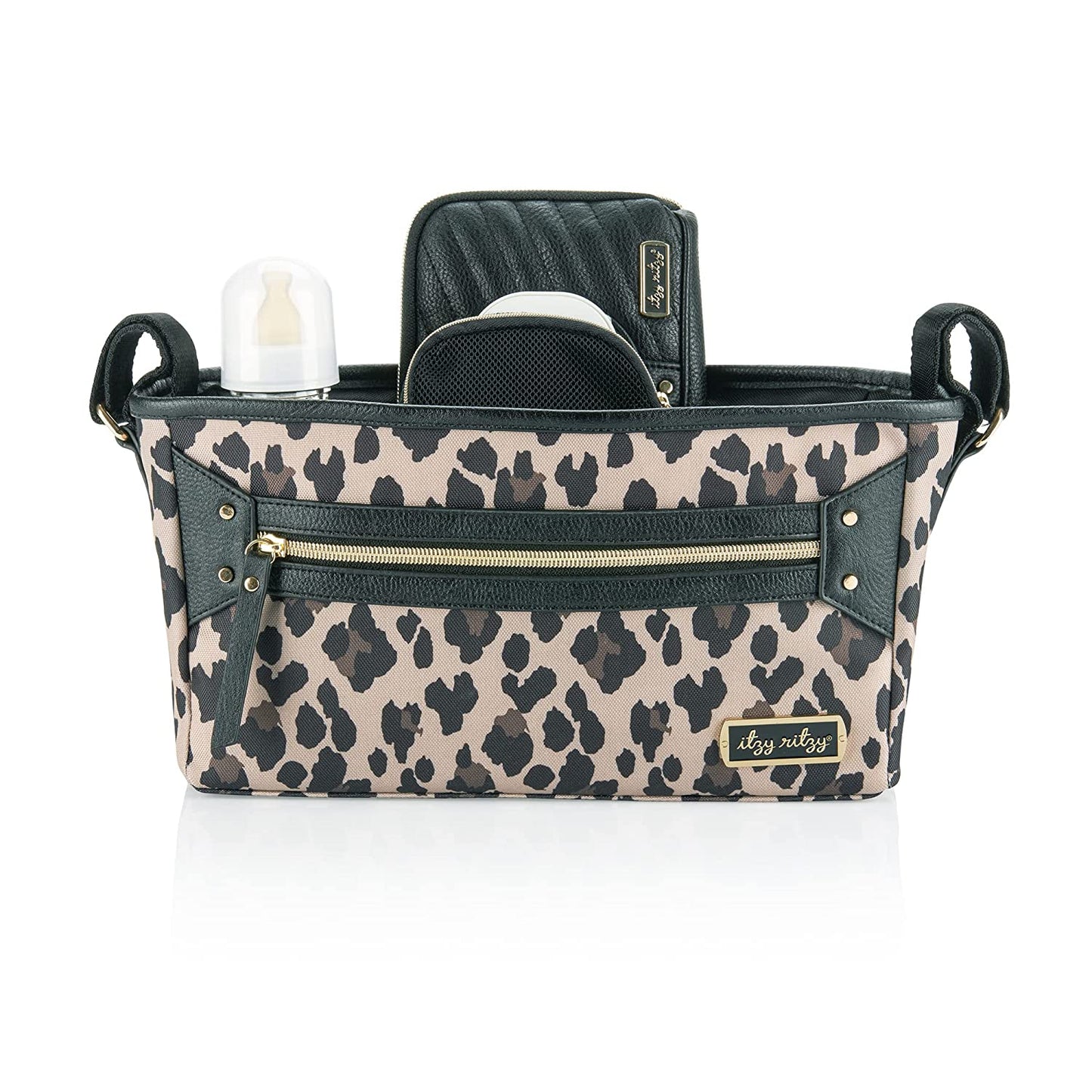 Stroller Caddy Bag - Leopard