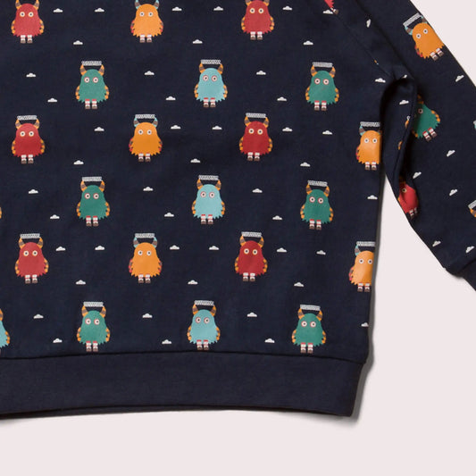 Little Monsters Sweatshirt Top