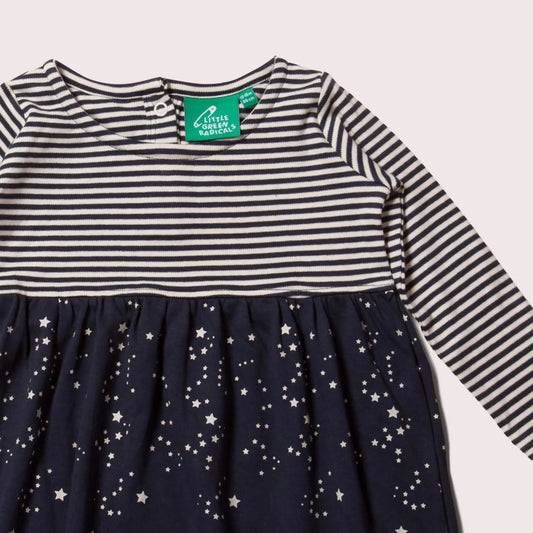 Organic Starry Night Swing Dress