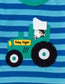 Organic Tractor Applique "Lift the Flap" Shirt