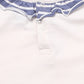 Ecru Top with Ruffle Neck